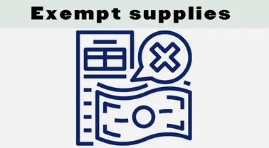 exempt supplies
